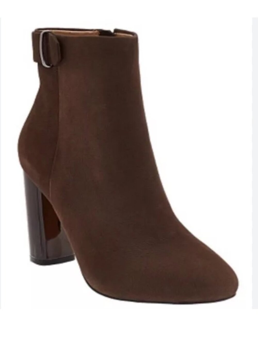 G.I.L.I Kallie Women Chocolate Side Zip Ankle Booties Size 8.5 M